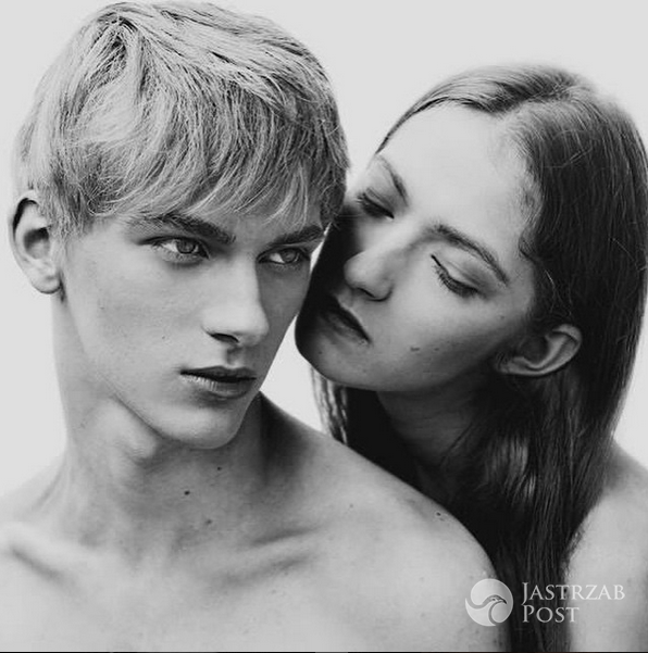 Model Dominik Sadoch w pracy