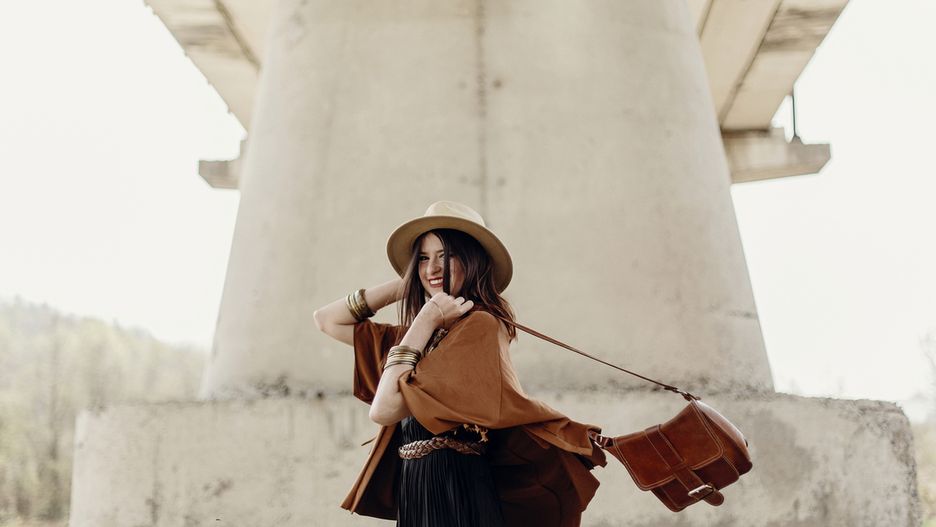 Poncho to znakomity wybór w chłodne, jesienne dni