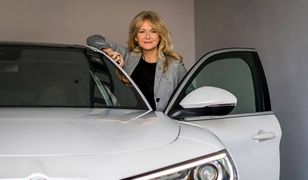 Grażyna Torbicka odebrała nowy samochód. To stylowy SUV z Włoch