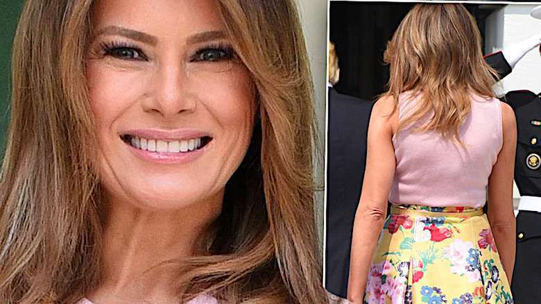 Melania Trump stylizacja