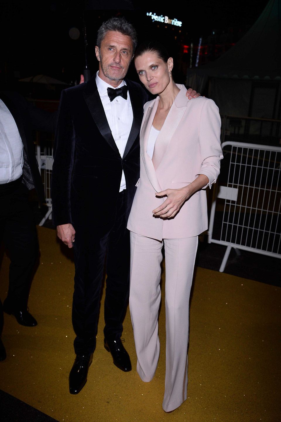 Paweł Pawlikowski z żoną Małgorzatą Bela
