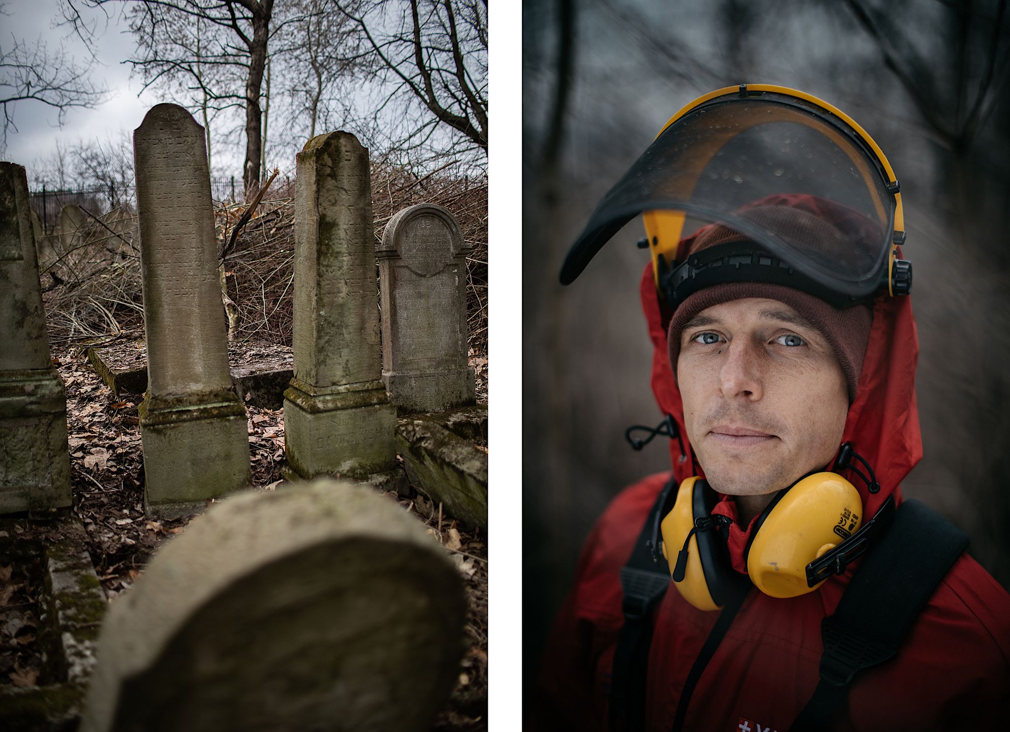 Dariusz Popiela jest inicjatorem projektu "Ludzie, nie liczby". Pierwszy cmentarz uporządkował w Krościenku nad Dunajcem. 
