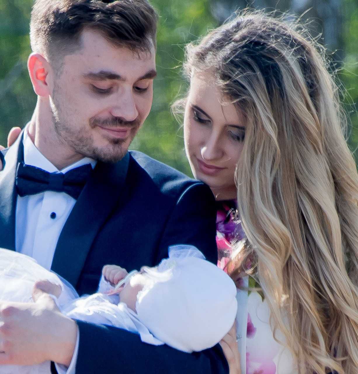 Daniel Martyniuk z rodziną