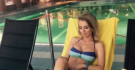 Iza Adamczyk relaksuje się na Mazurach