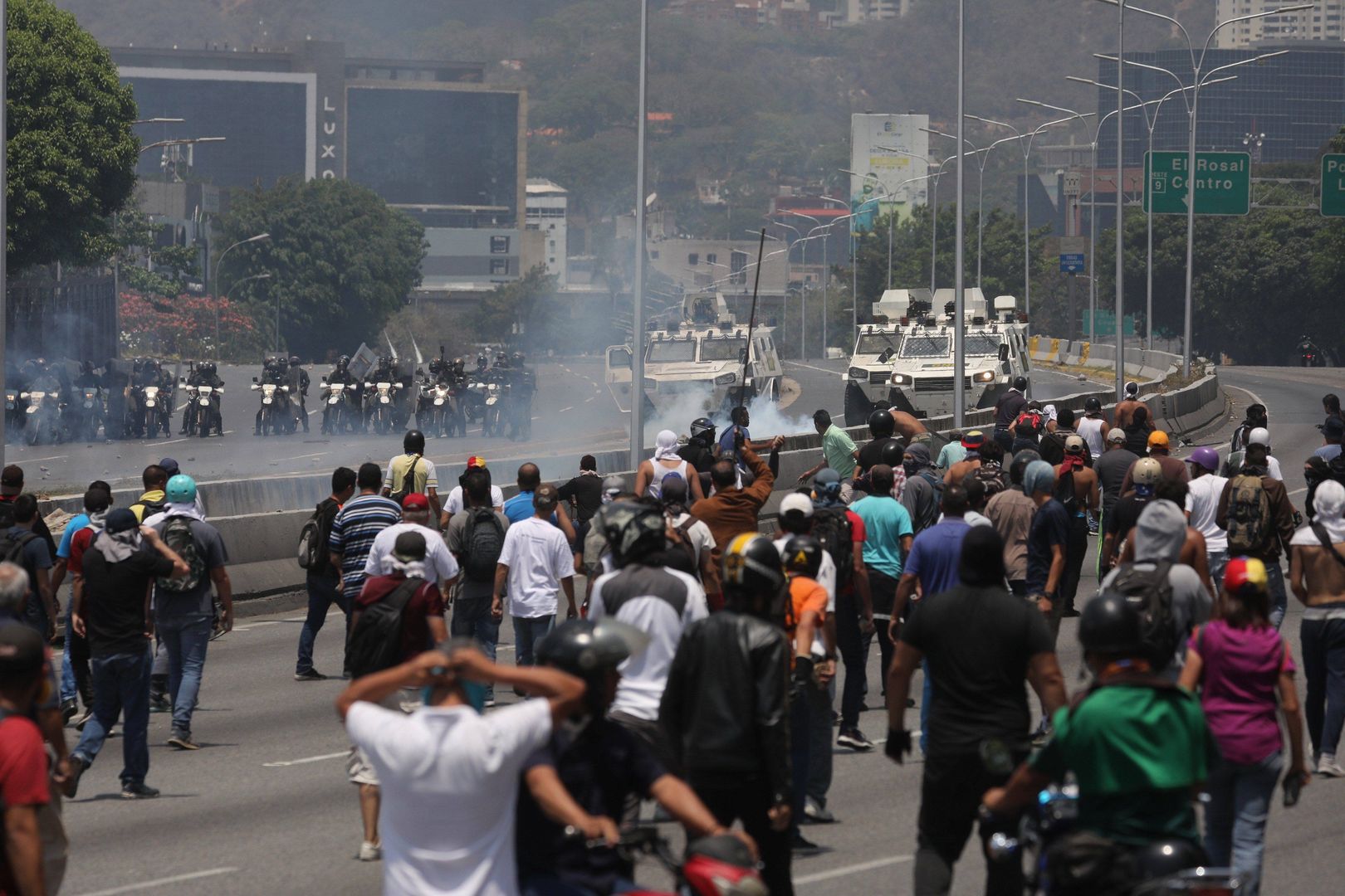 Caracas. Na ulicach miasta doszło do zamieszek