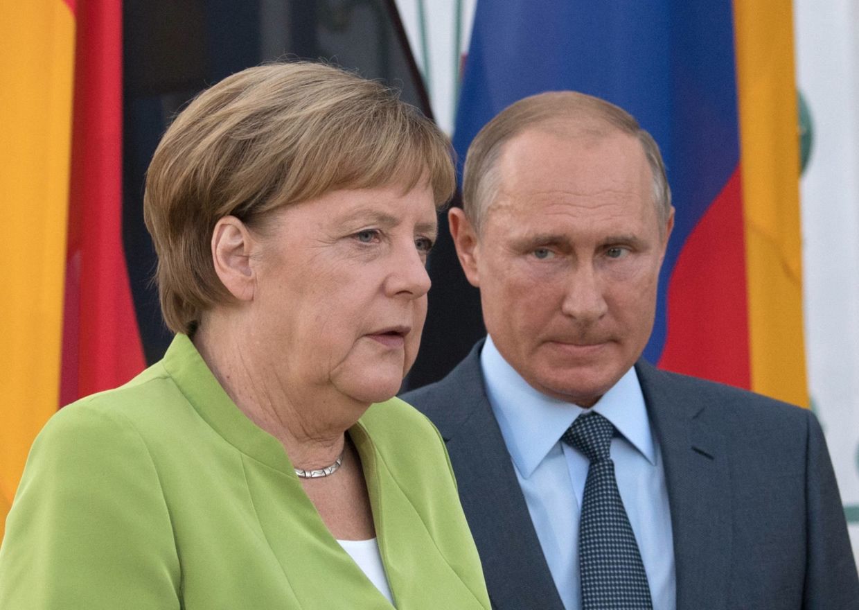 Putin rozmawia z Merkel o Nordstream 2 