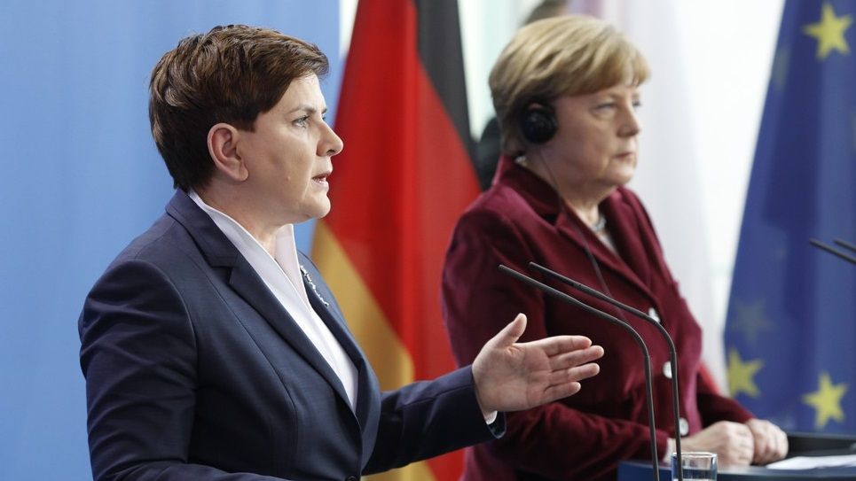 Merkel i Szydło