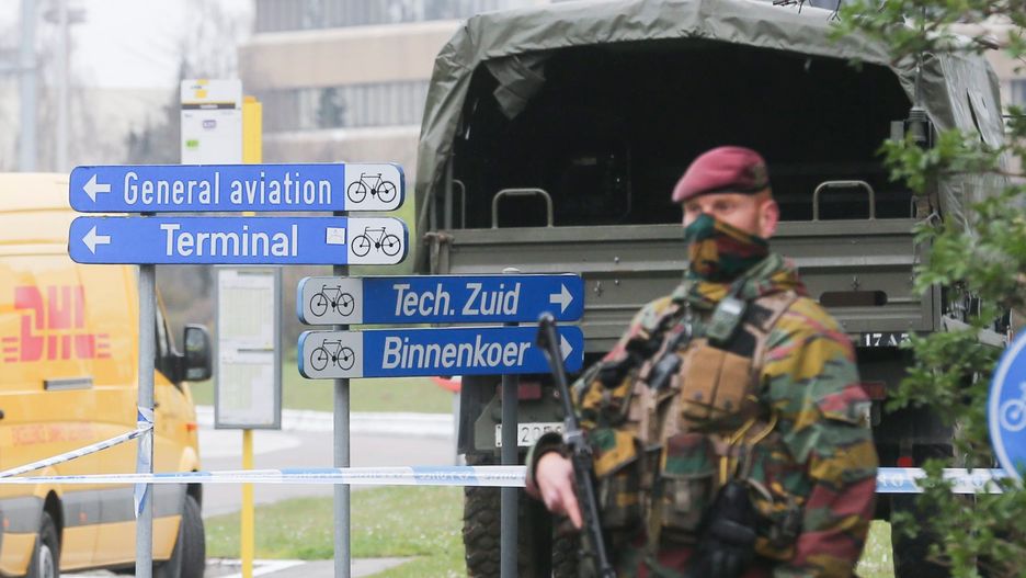 Policjanci zatrzymali terrorystę na lotnisku Zaventem