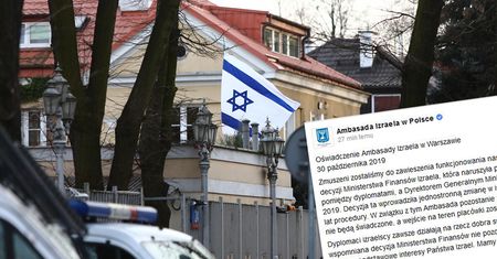 Ambasada Izraela zamknięta. Jest oświadczenie