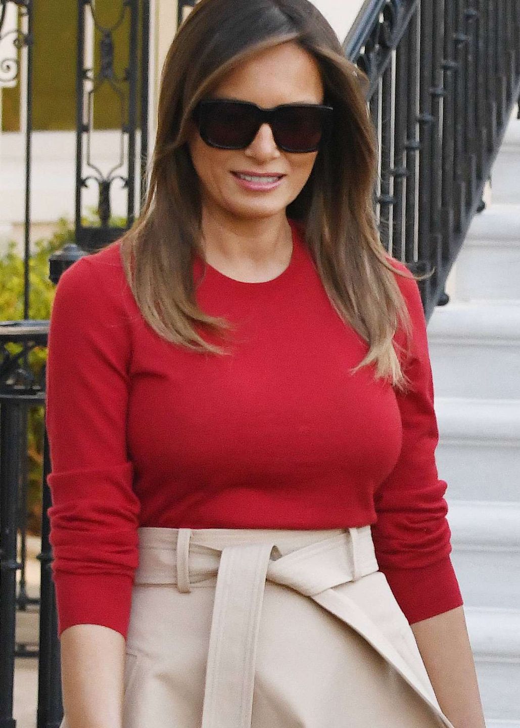 Melania Trump w szpilkach Christian Louboutin