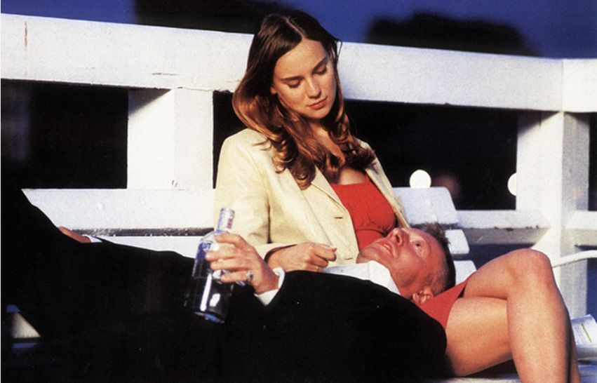 Aleksandra Nieśpielak i Bogusław Linda w filmie Reich (2001) 