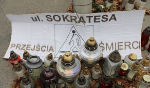 Warszawa. Wypadek na Bielanach. Na Sokratesa zamiast progów patrole straży miejskiej