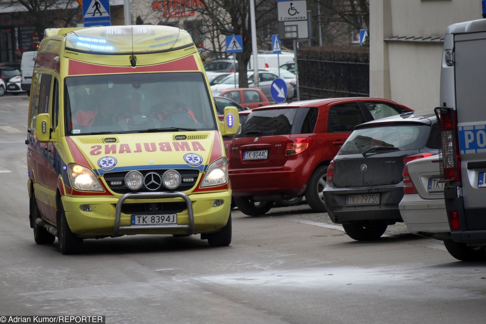 Mężczyźnie udzielono pierwszej pomocy