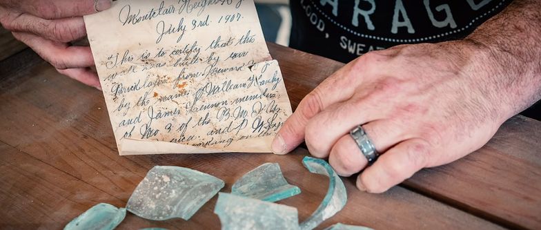 List sprzed 112 lat znaleziony podczas remontu. Ujawniono treść