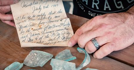 List sprzed 112 lat znaleziony podczas remontu. Ujawniono treść