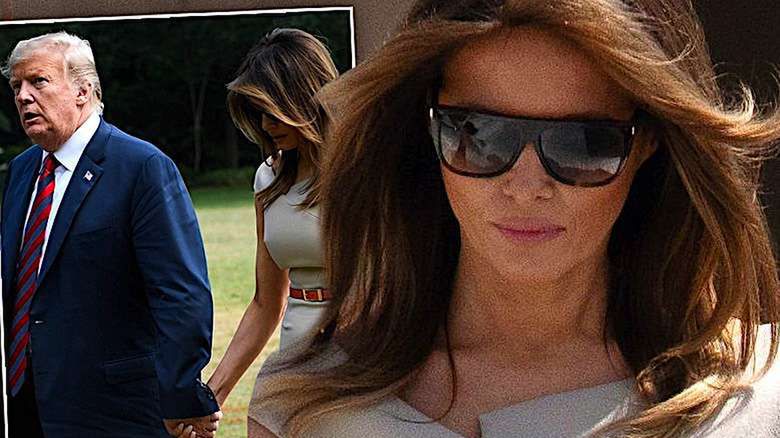 Melania Trump w Londynie