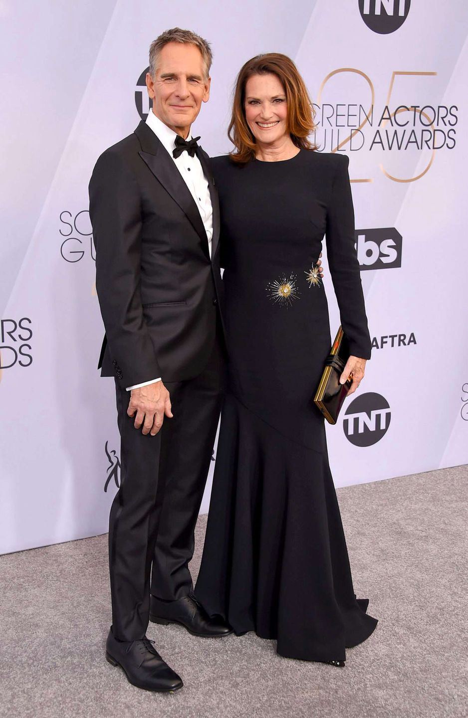 Scott Bakula i Chelsea Field - SAG Awards 2019