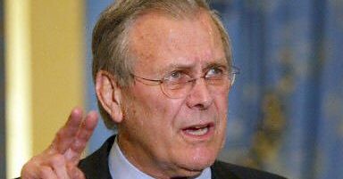 Rumsfeld w Iraku