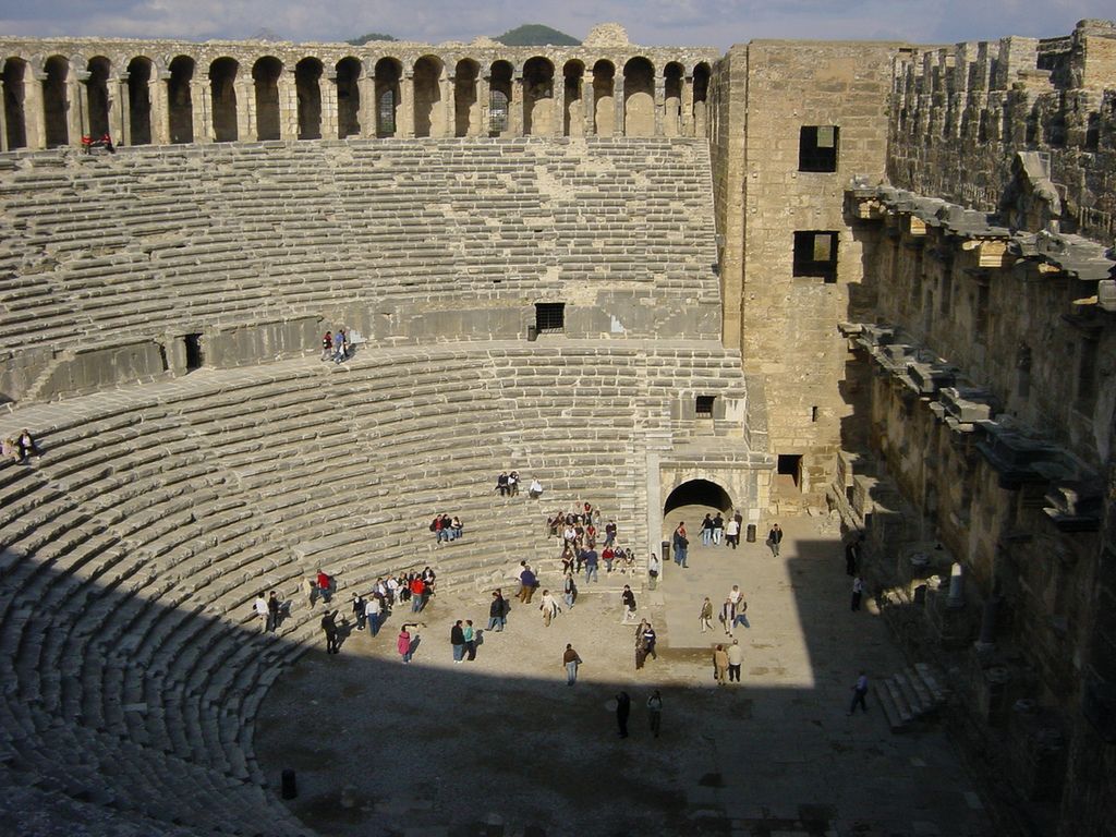 Turcja: Aspendos - najwspanialszy teatr antyczny Azji Mniejszej