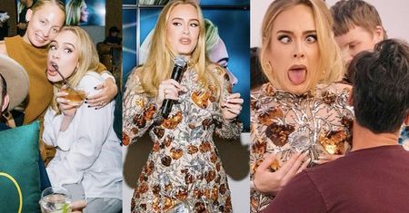 Najpierw zaręczyny, a później huczna impreza. Tak Adele świętowała wydanie nowej płyty. Wcisnęła się w kusą kreację