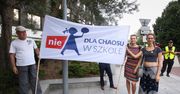 Rewolucyjny początek roku szkolnego. ZNP protestuje pod MEN