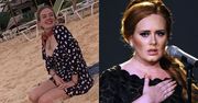 Wyraźnie odchudzona i wydekoltowana Adele bawi się na karaibskiej wyspie z Harrym Stylesem (FOTO)