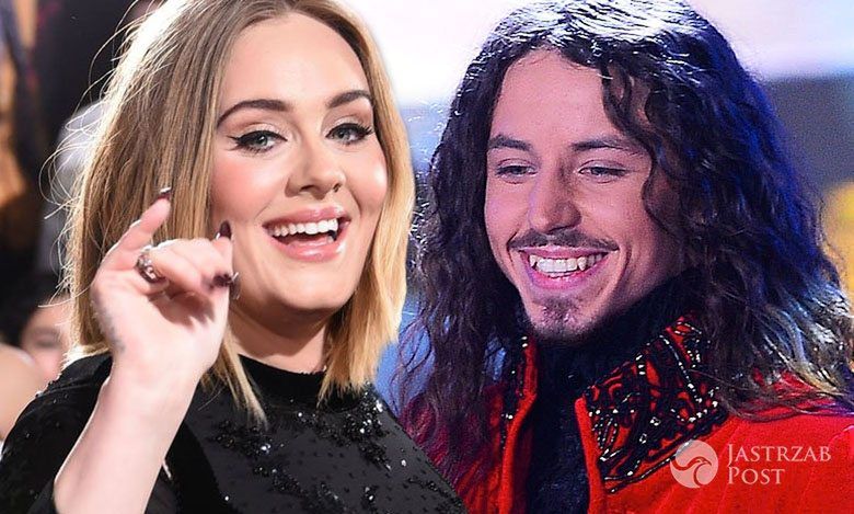 Michał Szpak śpiewa piosenkę Adele