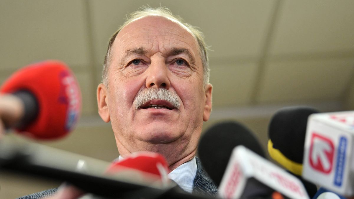 Ryszard Proksa, przewodniczący oświatowej Solidarności.