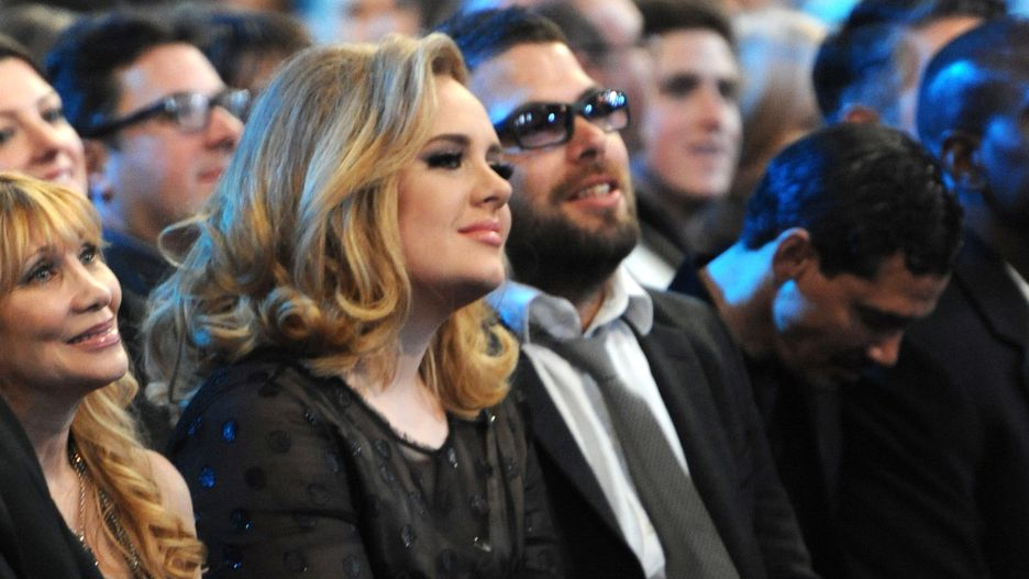 Adele i Simon Konecki w 2012 r.
