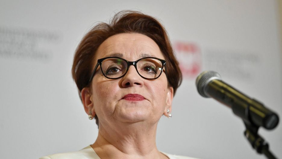 Minister Edukacji Narodowej Anna Zalewska.