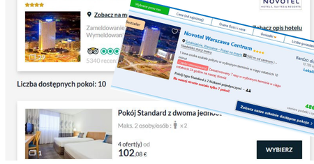 Rezerwujesz hotel przez serwis z ofertami? Możesz przepłacić nawet 200 zł za noc