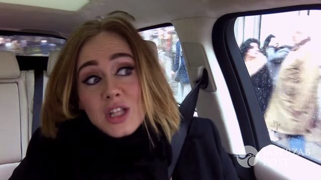 Adele i James Corden w Carpool Karaoke