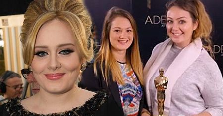 Fani Adele pozują do zdjęcia, aż tu nagle... Nie uwierzycie, co wydarzyło się sekundę później