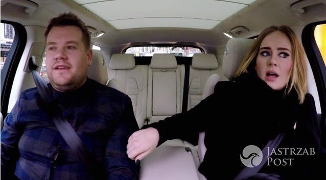 Adele i James Corden w Carpool Karaoke