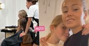 Agata Rubik zabrała córkę do fryzjera. Helena po "ostrym cięciu" wygląda jak kopia znanej mamy