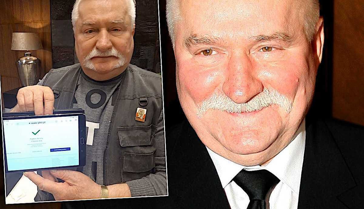 Lech Wałęsa, przelew dla nauczycieli, na jaką kwotę?