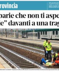 Włochy. Zrobił selfie na tle tragedii. Totalna znieczulica