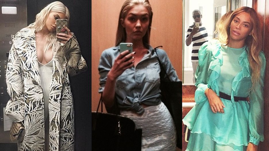 Moda na selfie w windzie ma się dobrze nie tylko w Polsce