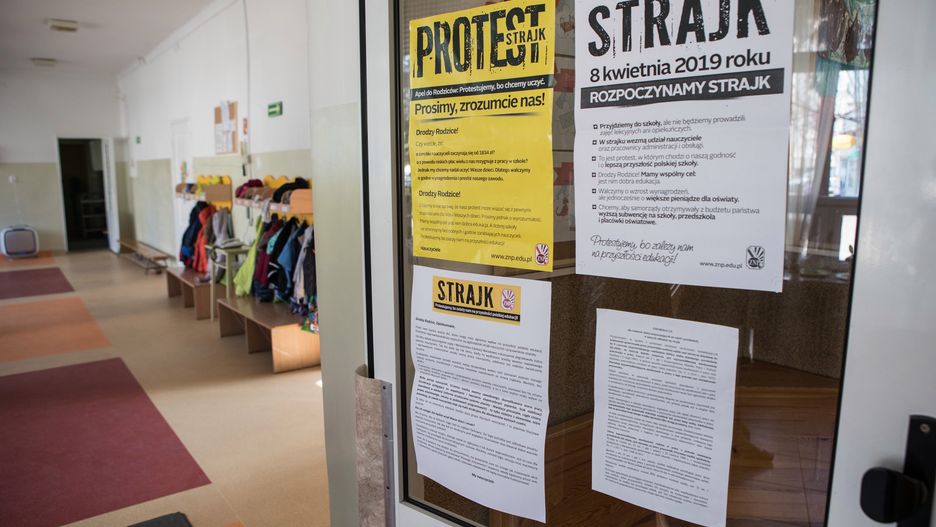 Strajk nauczycieli ma rozpocząć się 8 kwietnia 