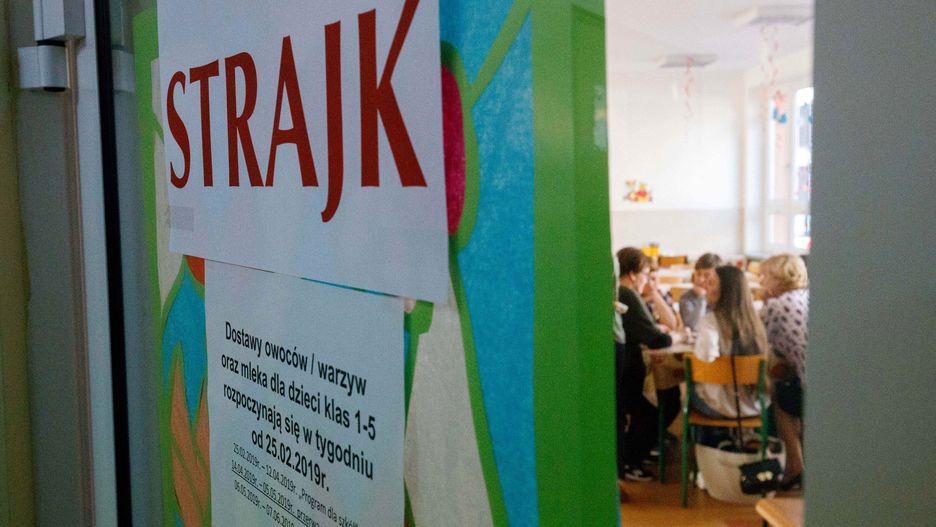 Strajk nauczycieli rozpoczął się 8 kwietnia