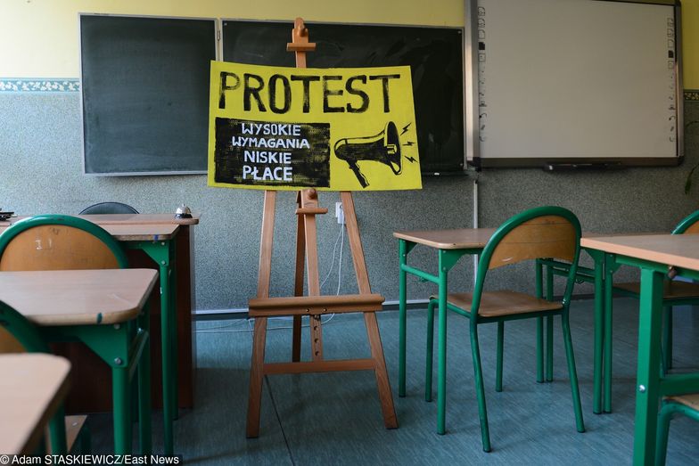 Strajk nauczycieli. ZNP apeluje do uczniów
