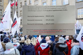 Strajk nauczycieli. Tym z Gdyni grożą odebraniem pensji