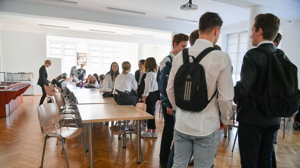 Gimnazjaliści zapewniali nas w rozmowach, że strajk w ogóle ich nie zestresował. 