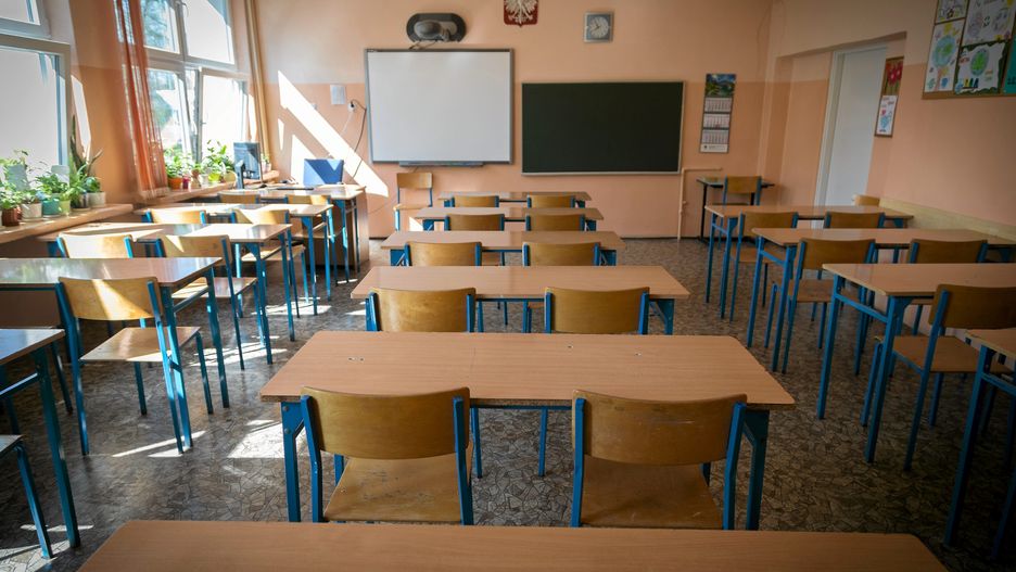Typowa klasa w typowej polskiej szkole