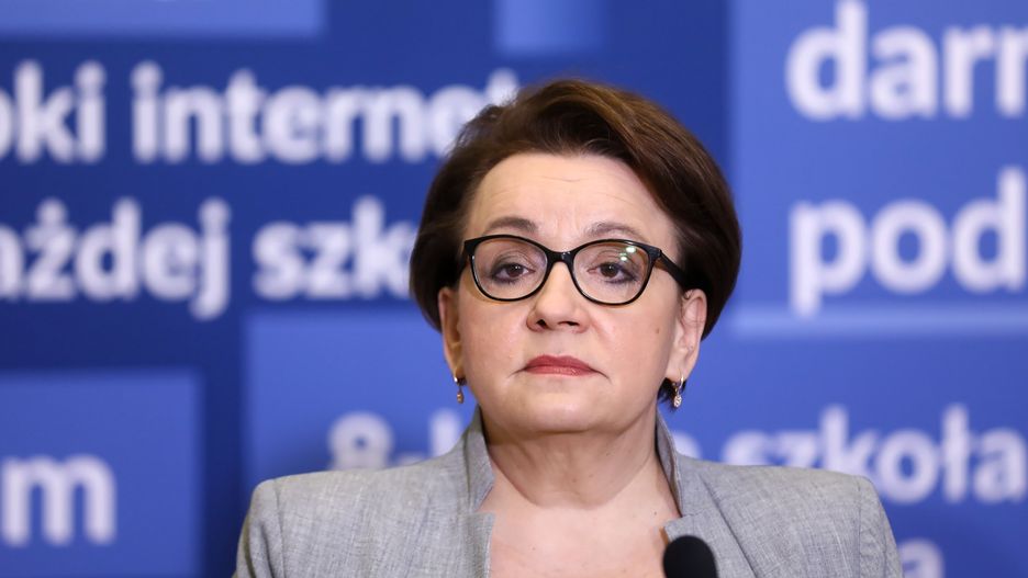 Szefowa MEN, Anna Zalewska.