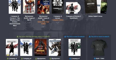 Macie zaległości z Company of Heroes czy grami ze świata Warhammera 40,000? Możecie nadrobić je za bezcen