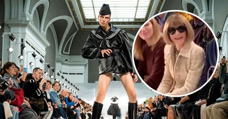 Leon Dame pojawił się na wybiegu. Anna Wintour nie mogła ukryć emocji