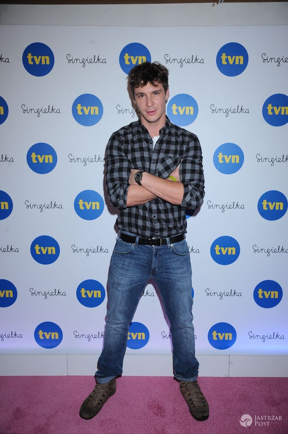 Mikołaj Roznerski - konferencja prasowa serialu Singielka