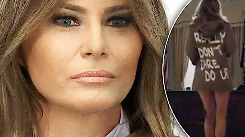 Melania Trump nago, T.I.