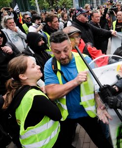 Starcia "żółtych kamizelek" z policją w Paryżu. Aresztowano 175 osób